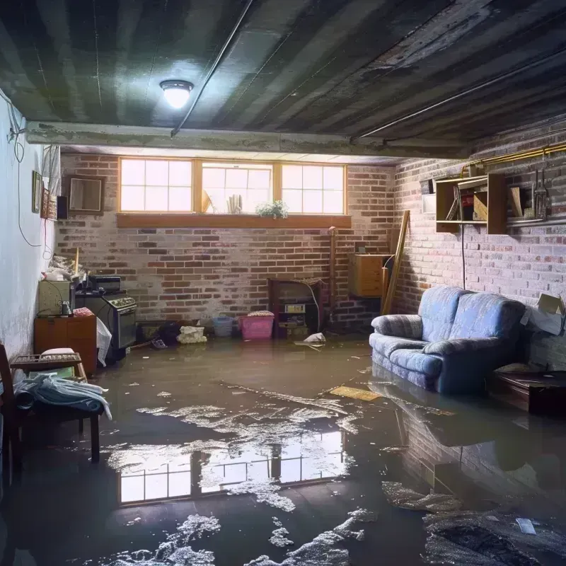 Flooded Basement Cleanup in Kountze, TX